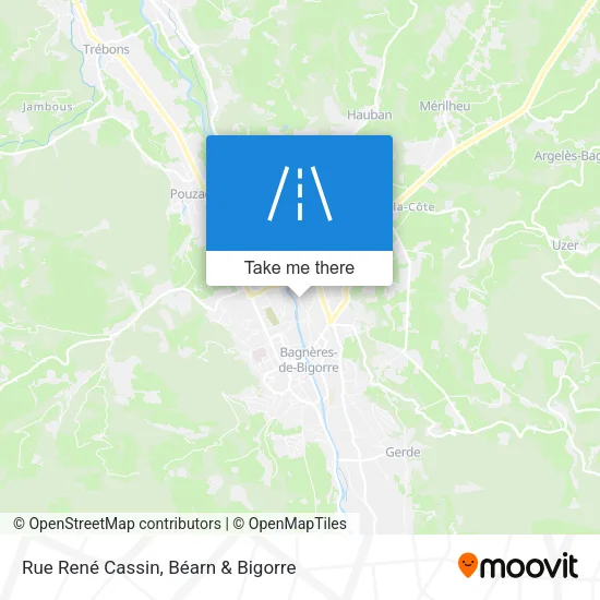 Rue René Cassin map