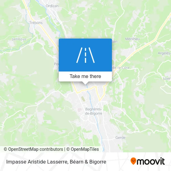 Impasse Aristide Lasserre map
