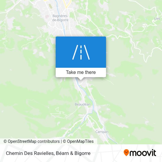 Chemin Des Ravielles map