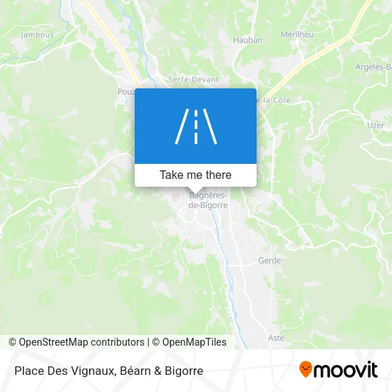 Place Des Vignaux map