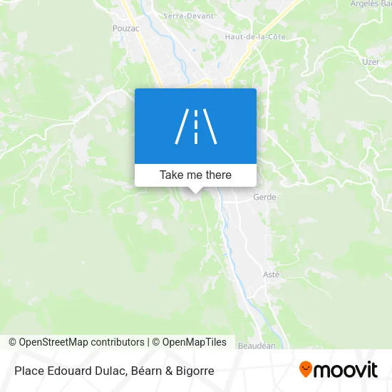 Place Edouard Dulac map