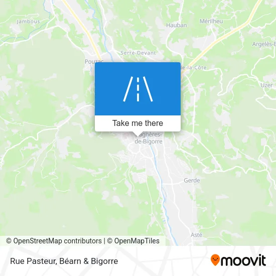 Rue Pasteur map