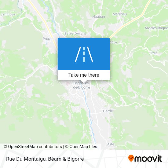 Rue Du Montaigu map