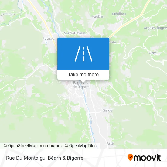 Rue Du Montaigu map