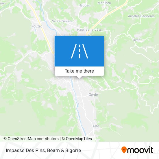 Impasse Des Pins map