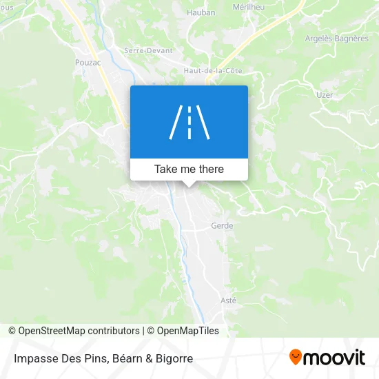Impasse Des Pins map