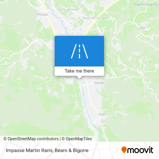 Impasse Martin Rami map