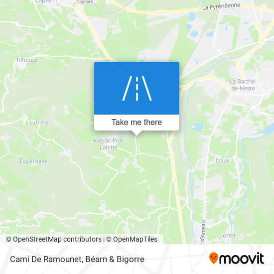 Cami De Ramounet map