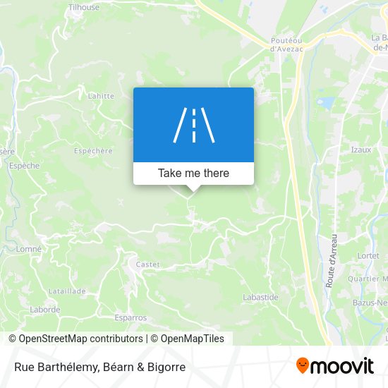 Rue Barthélemy map