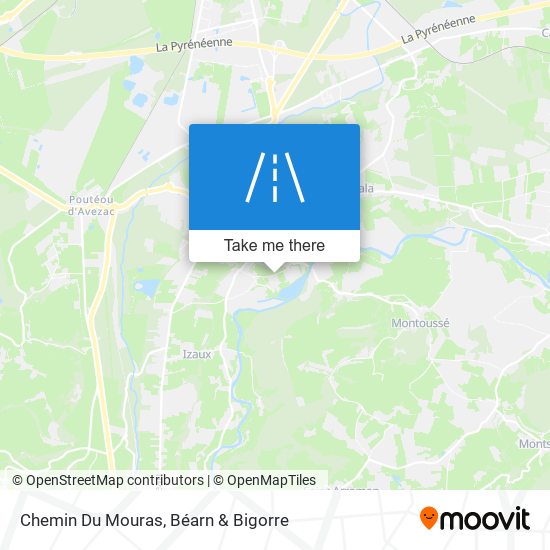 Chemin Du Mouras map