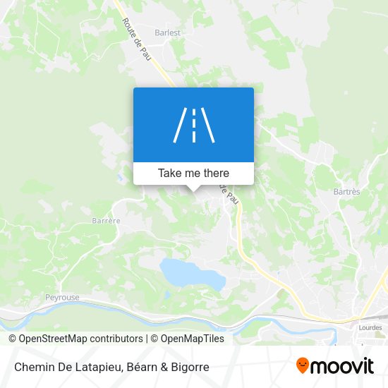 Chemin De Latapieu map