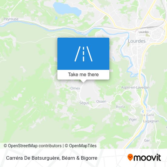 Carréra De Batsurguère map
