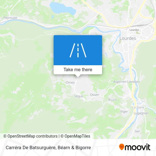 Carréra De Batsurguère map