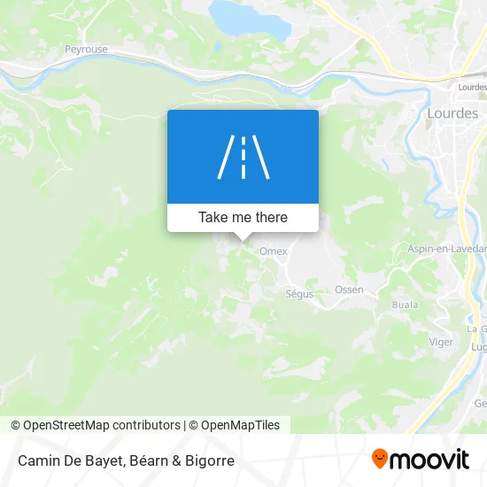Camin De Bayet map