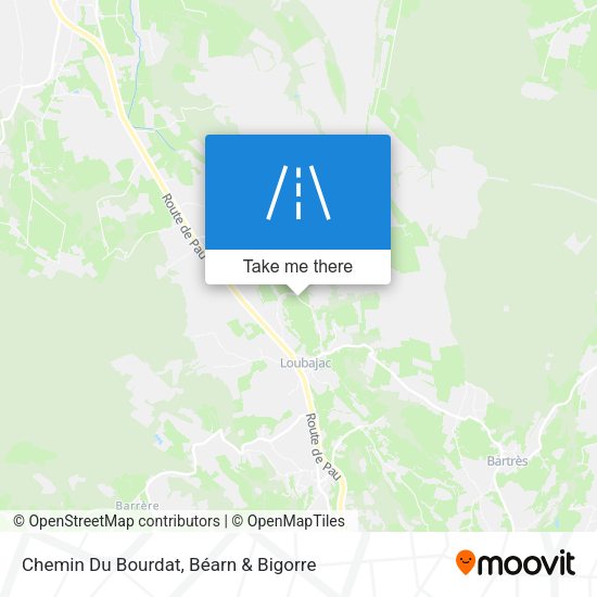 Chemin Du Bourdat map
