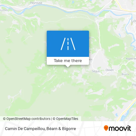 Camin De Campeillou map