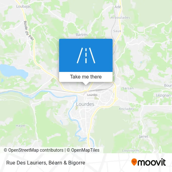 Rue Des Lauriers map
