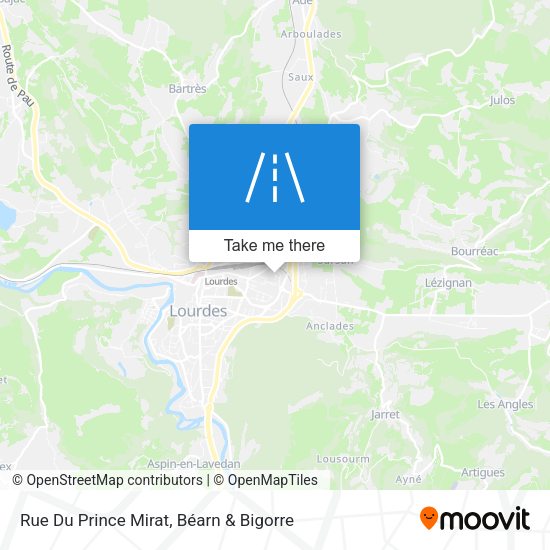 Rue Du Prince Mirat map