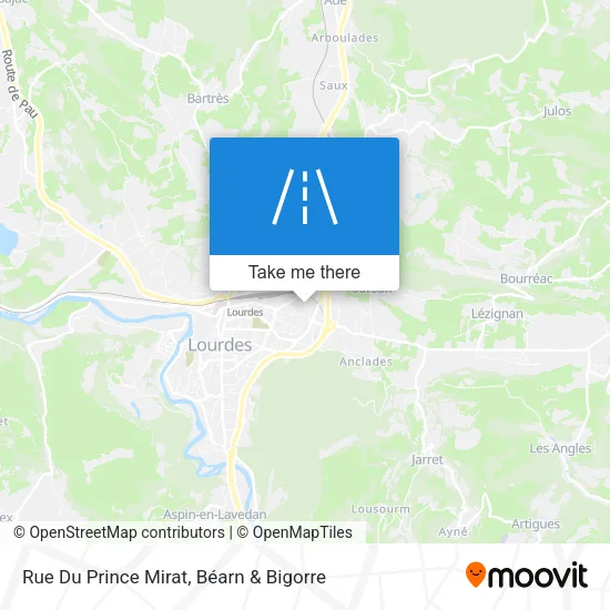 Rue Du Prince Mirat map