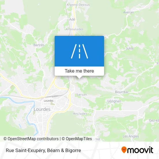 Rue Saint-Exupéry map