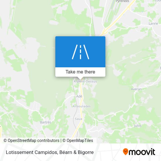 Lotissement Campidos map