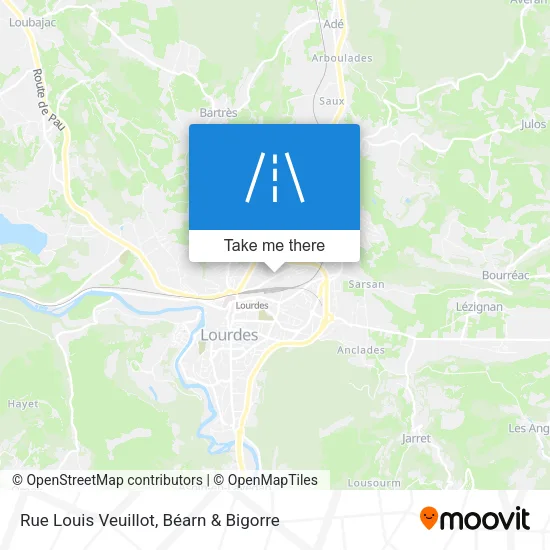 Rue Louis Veuillot map