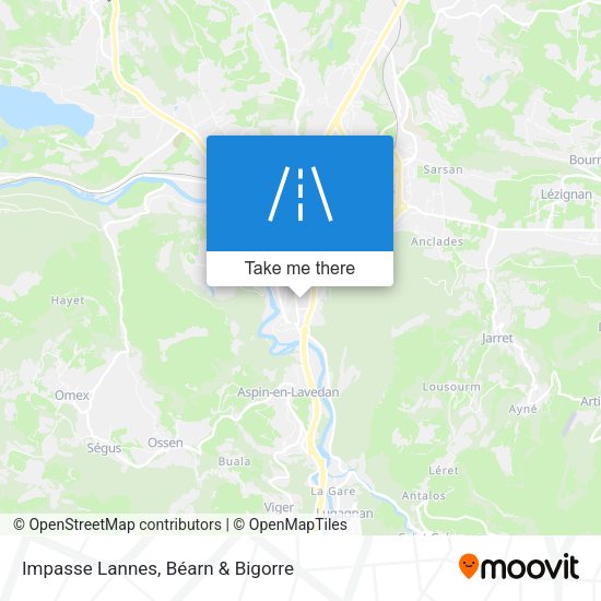 Impasse Lannes map