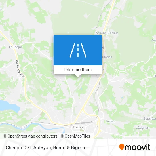 Chemin De L'Autayou map