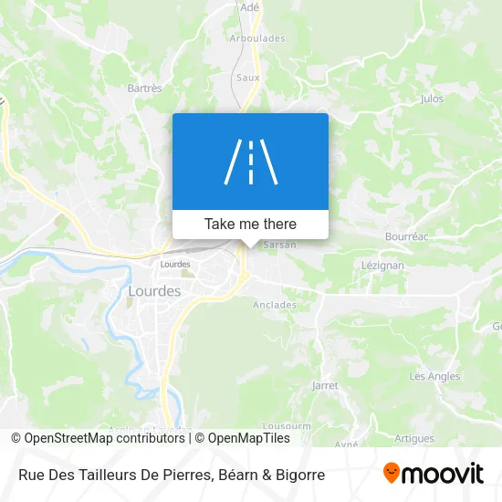 Rue Des Tailleurs De Pierres map