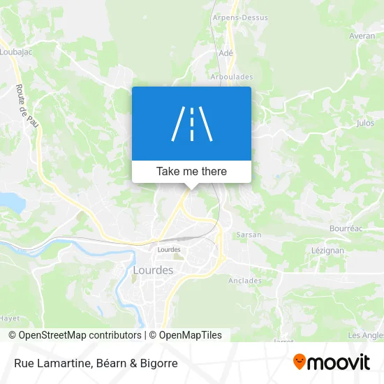 Rue Lamartine map