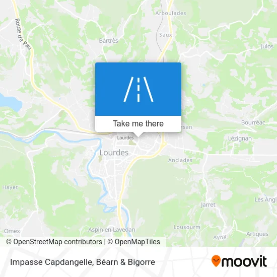 Impasse Capdangelle map