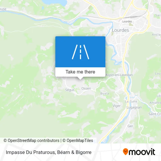 Impasse Du Praturous map