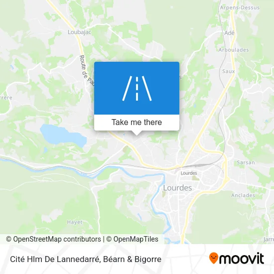 Cité Hlm De Lannedarré map