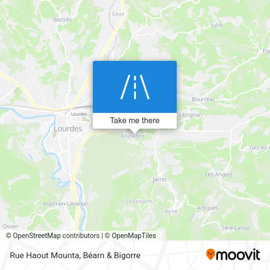 Rue Haout Mounta map