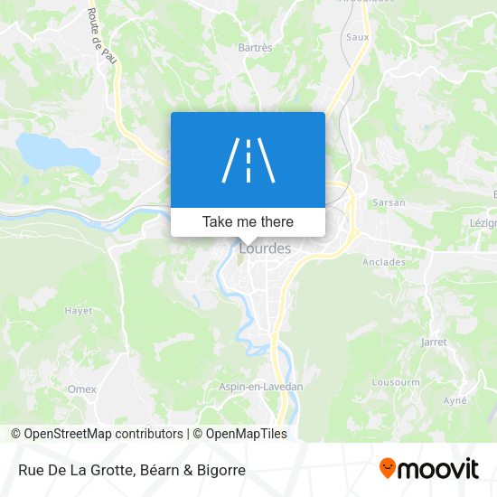 Rue De La Grotte map