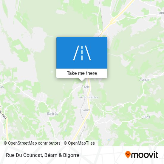 Rue Du Councat map