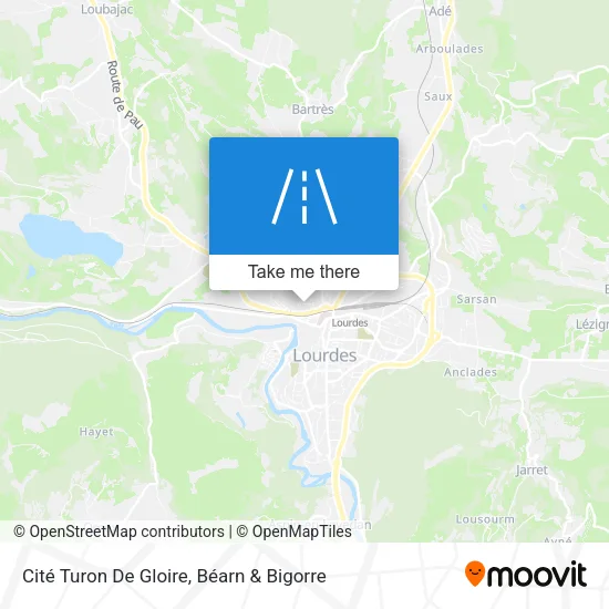 Cité Turon De Gloire map