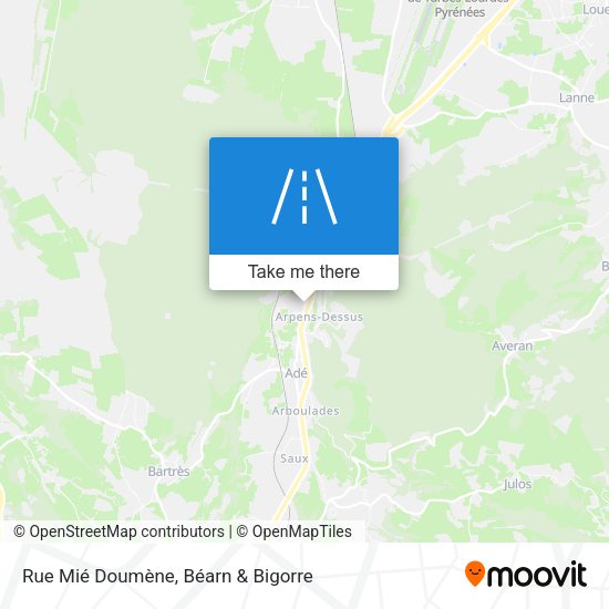 Rue Mié Doumène map