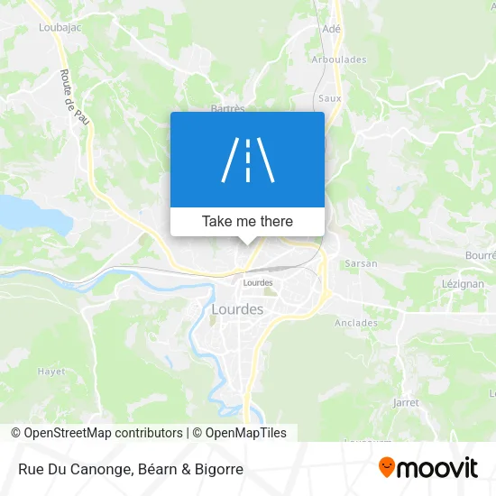 Rue Du Canonge map