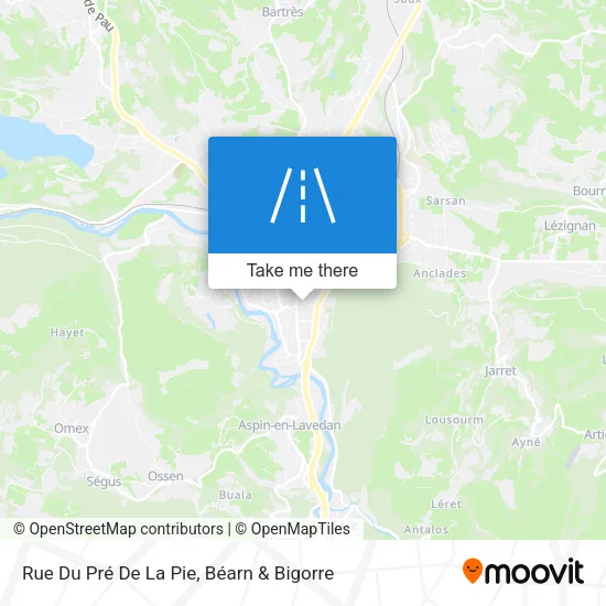 Rue Du Pré De La Pie map