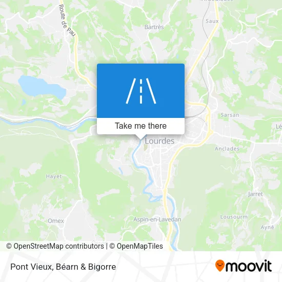 Pont Vieux map