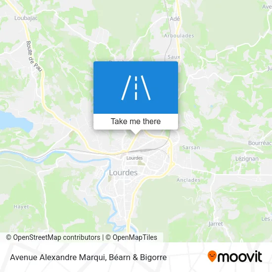 Avenue Alexandre Marqui map