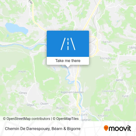 Chemin De Darrespouey map