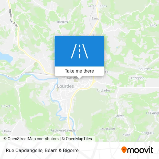 Rue Capdangelle map