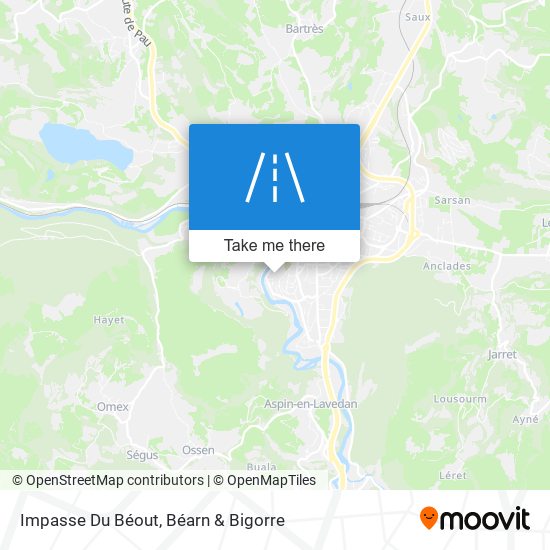 Impasse Du Béout map