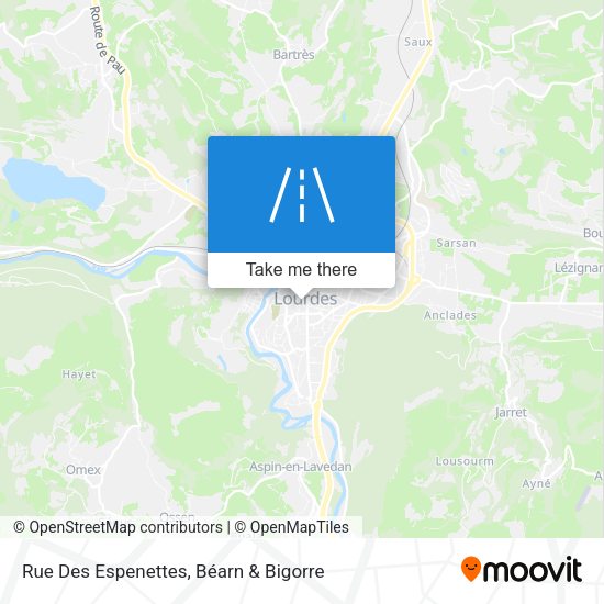 Rue Des Espenettes map