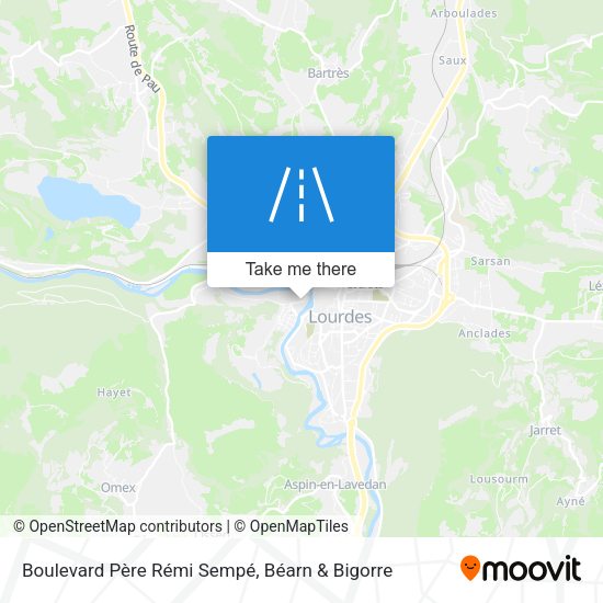 Boulevard Père Rémi Sempé map