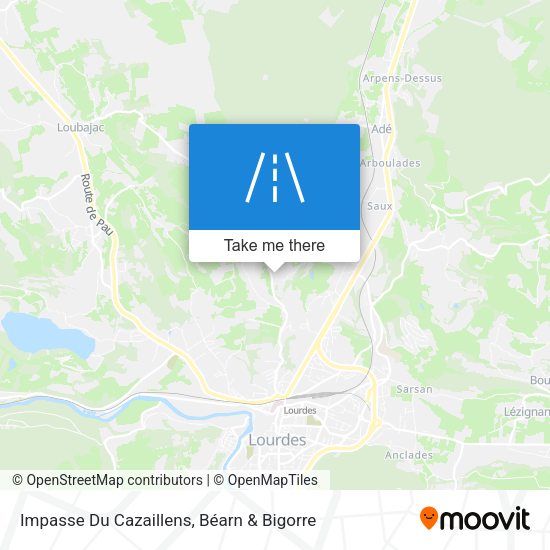 Impasse Du Cazaillens map
