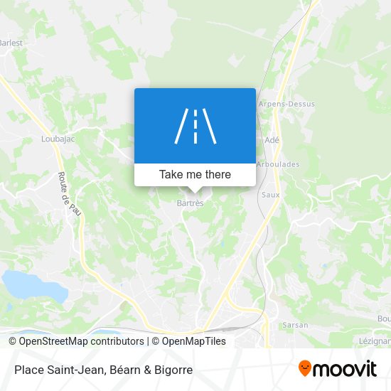 Place Saint-Jean map