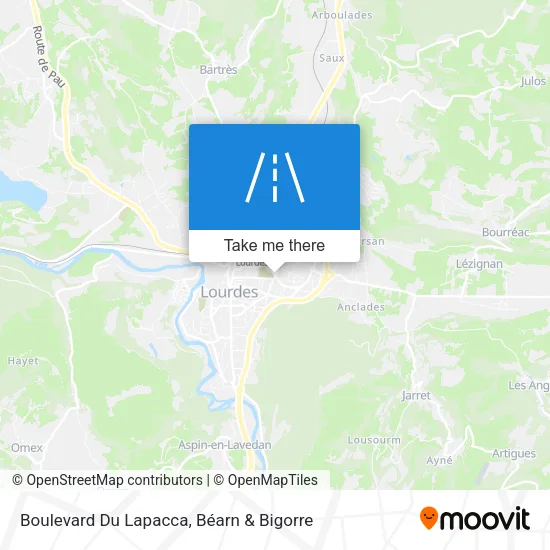 Boulevard Du Lapacca map